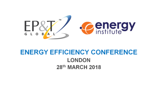 EP&T Global announced as sponsors of the Energy Efficiency Conference in London